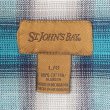 画像2: 90-00's ST JOHN'S BAY フランネル ボタンダウンシャツ "Ombre Plaid" (2)