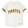 画像1: 80's Pittsburgh Pirates ベースボールシャツ "RUSSELL body / MADE IN USA" (1)