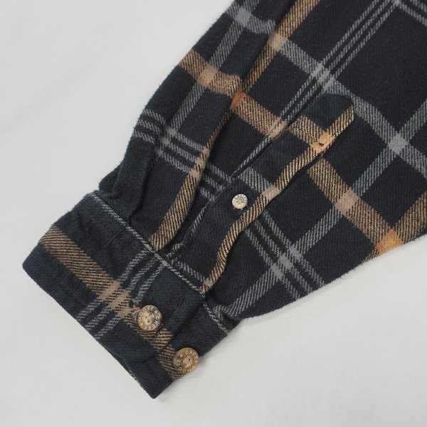 画像3: 00's MOOSE CREEK ヘビーネルシャツ "BLACK PLAID" (3)