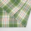 画像4: Early 00's OLD GAP S/S フルジップ レギュラーカラーシャツ “Green Plaid” (4)