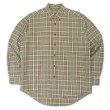 画像1: 90-00's KHAKI'S by ARROW ボタンダウンシャツ "Beige Plaid" (1)