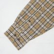 画像4: 90-00's KHAKI'S by ARROW ボタンダウンシャツ "Beige Plaid" (4)