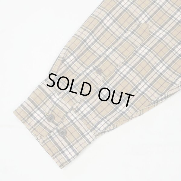 画像4: 90-00's KHAKI'S by ARROW ボタンダウンシャツ "Beige Plaid" (4)