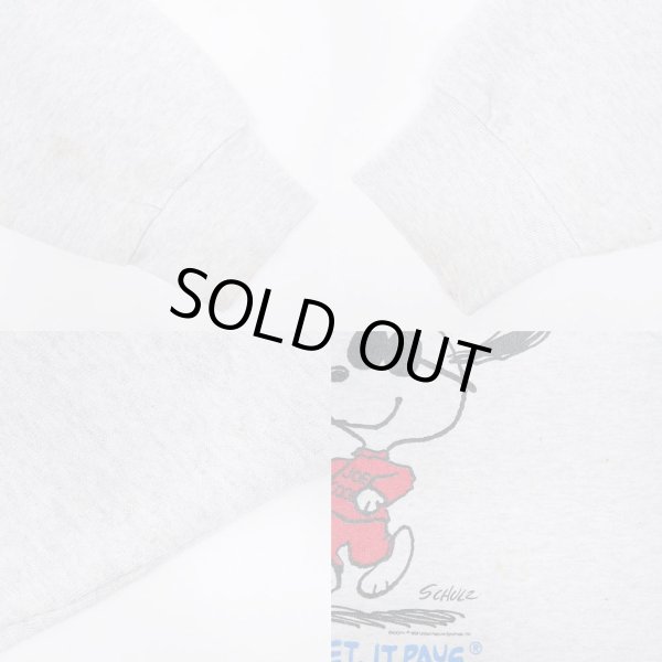 画像4: 80-90's SNOOPY キャラクタースウェット "MADE IN USA" (4)