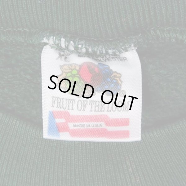 画像2: 90's Fruit of the Loom カレッジプリント スウェット "MADE IN USA" (2)