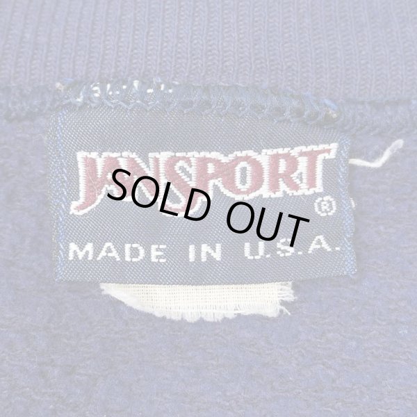 画像2: 90's CALIFORNIA ロゴプリント スウェット “MADE IN USA / FADE NAVY” (2)