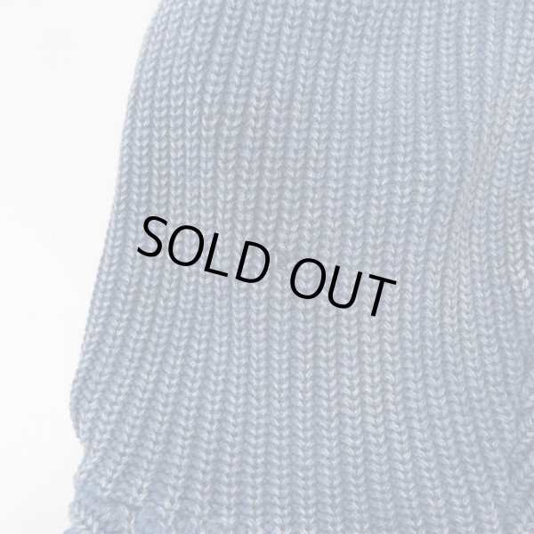 画像4: 00's OLD NAVY コットン インディゴニット フーディー (4)