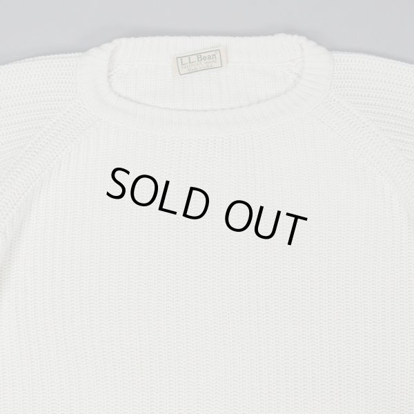 画像3: 80's L.L.Bean コットンリブニット "MADE IN USA" (3)
