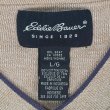 画像2: 00's Eddie Bauer Vネック コットンニット (2)