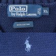 画像2: 00's Polo Ralph Lauren Vネック コットンニットベスト (2)