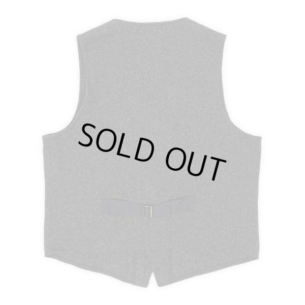 画像2: 00's JOHNSON HBT ウールベスト "MADE IN USA" (2)