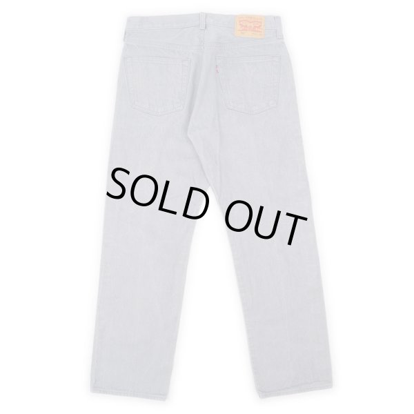画像2: 00's Levi's 501 カラーデニムパンツ "GRAY" (2)