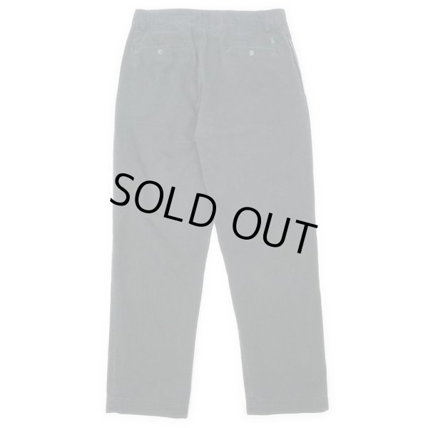 画像2: 00's Polo Ralph Lauren 2タック チノトラウザー "BLACK / W32 L32" (2)