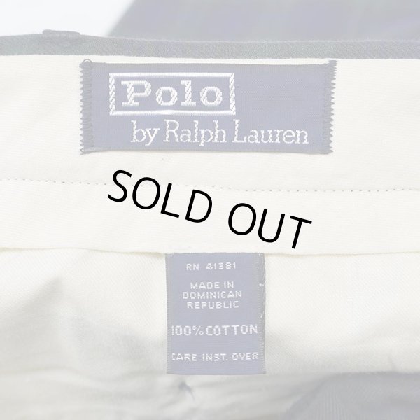 画像3: 90's Polo Ralph Lauren 2タック トラウザー "ブラックウォッチ / W32 L30" (3)