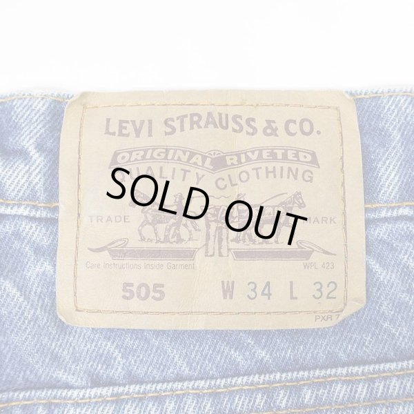画像3: Early 90's Levi's 505 デニムパンツ "W34 L32" (3)