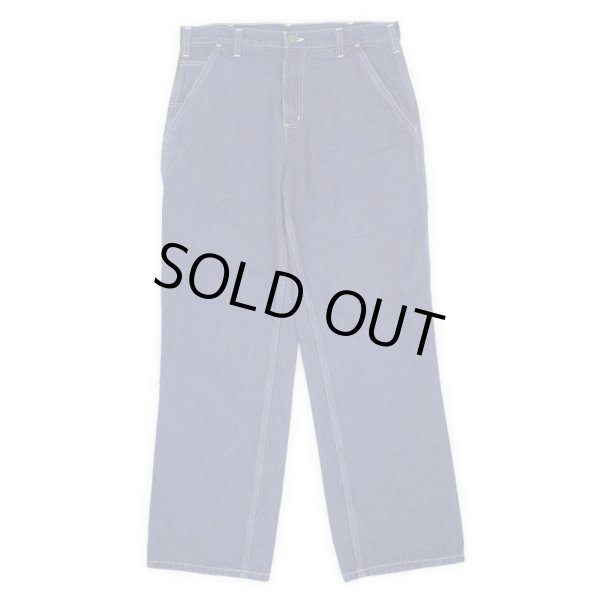 画像2: 00's Carhartt デニムペインターパンツ “Dark Indigo / W32 L30” (2)
