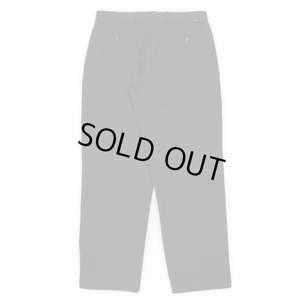 画像2: Early 00's DOCKERS 2タック チノトラウザー "BLACK / MADE IN USA / W33 L30" (2)