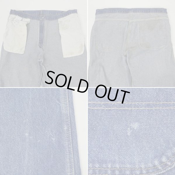 画像4: 00's Dickies デニムペインターパンツ “W38 L30” (4)