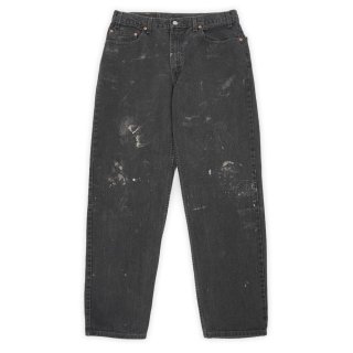 00's Levi's 501 ブラックデニムパンツ 