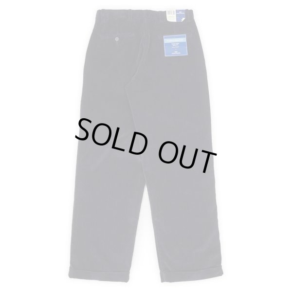 画像2: 00's DOCKERS 2タック コーデュロイトラウザー "DEADSTOCK / DARK NAVY" (2)