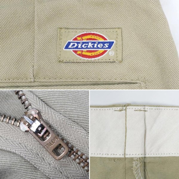 画像3: 90's Dickies 874 ワークパンツ "MADE IN USA / KHAKI / 実寸W34.5 L29" (3)