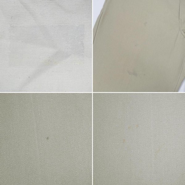 画像4: 90's Dickies 874 ワークパンツ "MADE IN USA / KHAKI / 実寸W34.5 L29" (4)