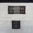 画像3: 80-90's STRUCTURE 2タック リネントラウザー "BLACK / MADE IN USA" (3)