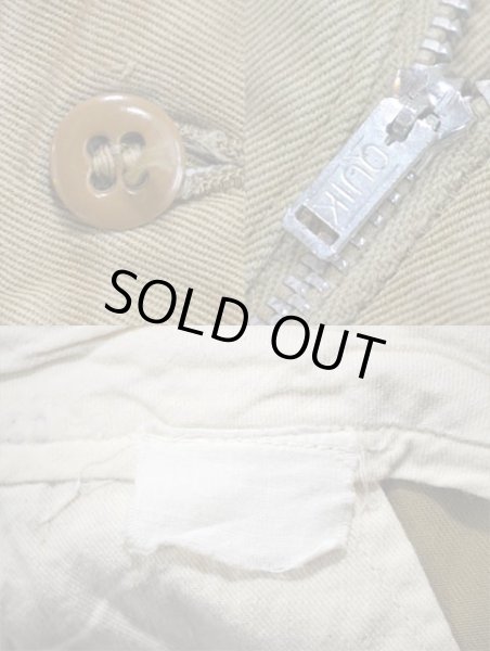 画像3: 60's US.ARMY チノトラウザー “実寸W33 L28” (3)