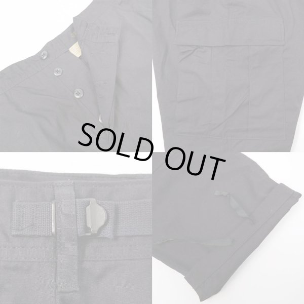 画像4: 97's US.ARMY BLACK 357 BDUパンツ “LARGE-SHORT / DEADSTOCK” (4)