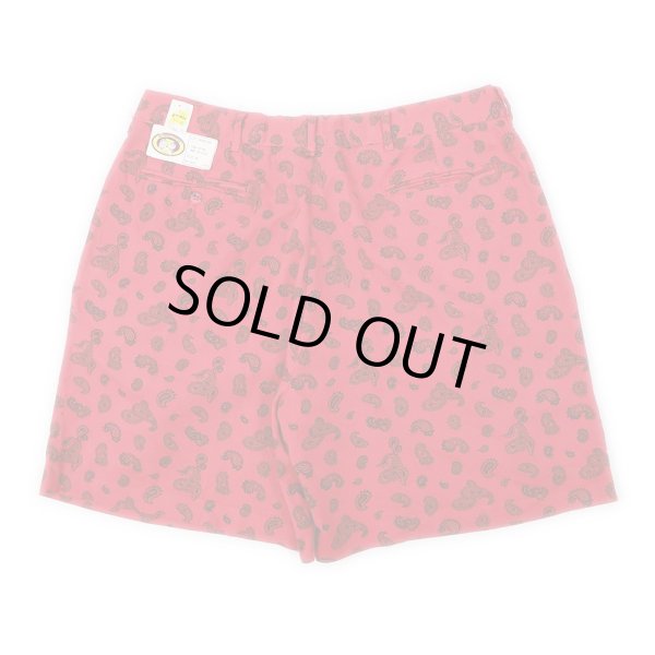 画像2: 90's unknown 2タック コットンショーツ "MADE IN USA / DEADSTOCK" (2)