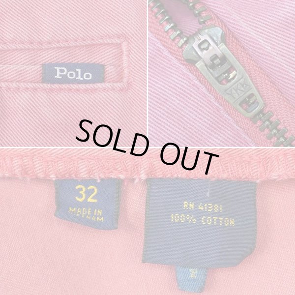 画像4: 00's Polo Ralph Lauren ノータック チノショーツ "CLASSIC FIT" (4)