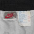 画像3: 90's NIKE ナイロンショーツ "ALL BLACK / 銀タグ" (3)