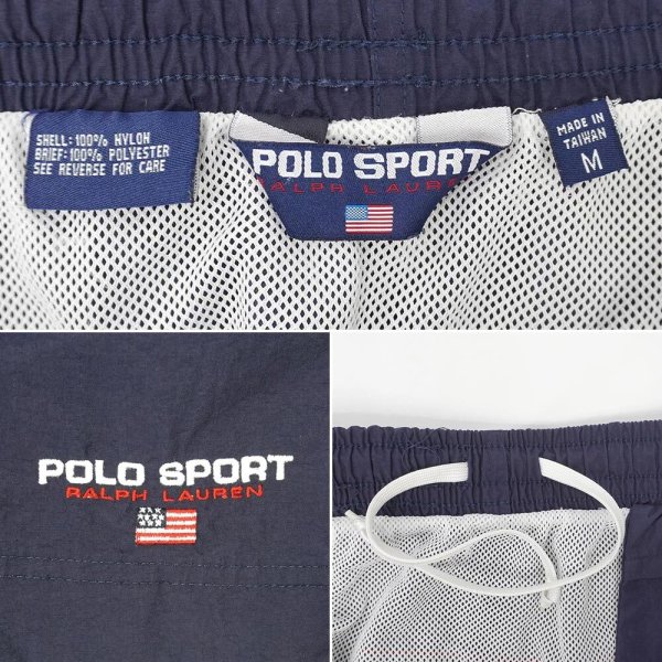 画像3: 90's POLO SPORT ナイロンショーツ (3)