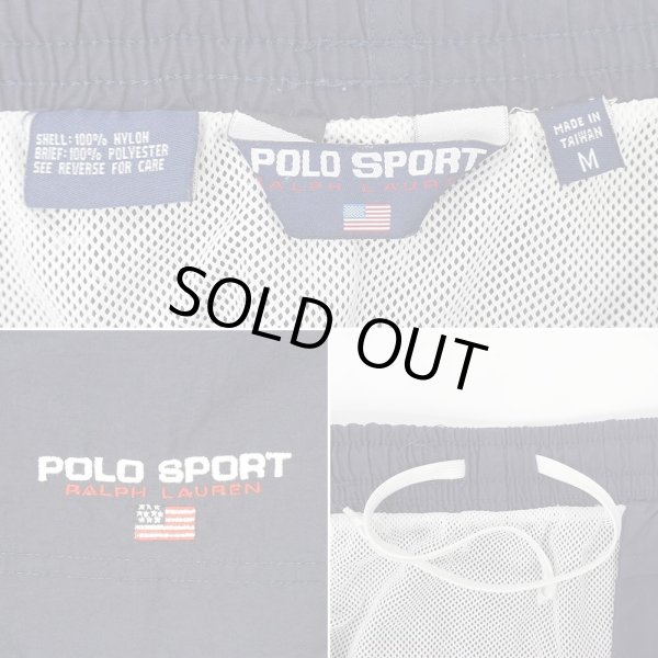画像3: 90's POLO SPORT ナイロンショーツ (3)