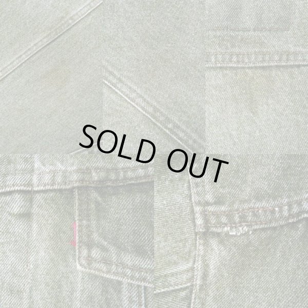 画像4: 90's Levi's 70598-4840 先染め カラーデニムジャケット "MADE IN USA" (4)