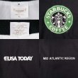 画像3: 90's STARBUCKS COFFEE ロゴ刺繍 コットンスタジャン "MADE IN USA" (3)