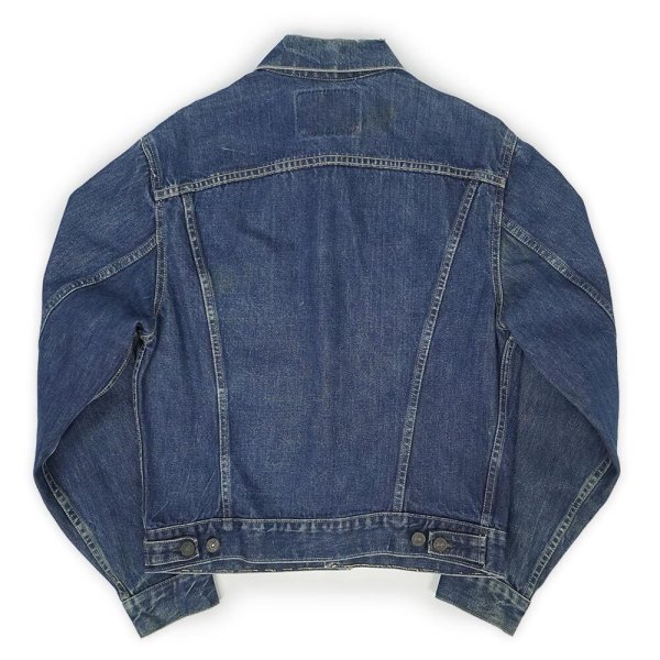 画像2: 60's Levi's 557XX 3rd デニムジャケット "Dark Indigo / size 42" (2)