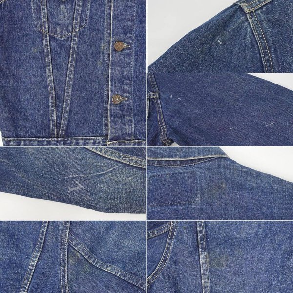 画像5: 60's Levi's 557XX 3rd デニムジャケット "Dark Indigo / size 42" (5)