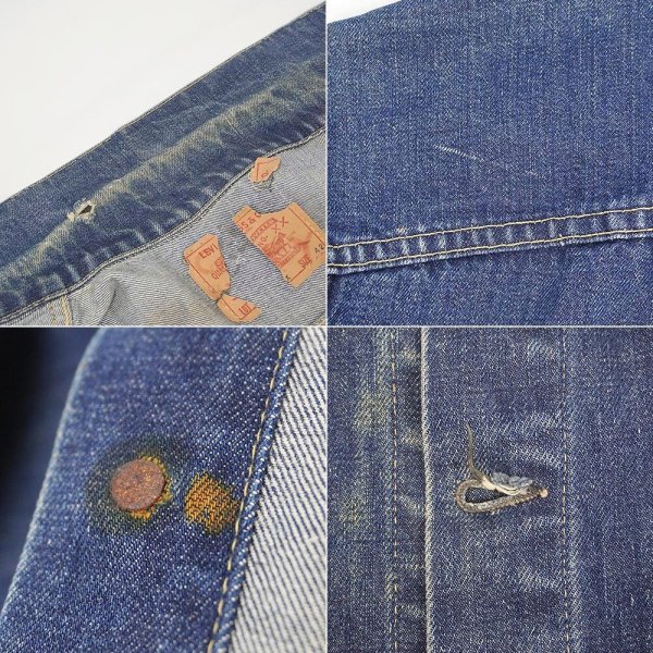 画像6: 60's Levi's 557XX 3rd デニムジャケット "Dark Indigo / size 42" (6)