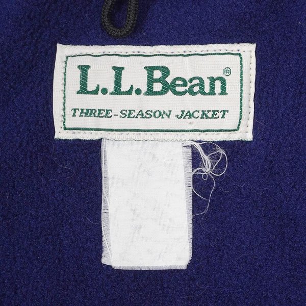 画像2: 80-90's L.L.Bean フリースライナーナイロンジャケット “THREE-SEASON JACKET” (2)