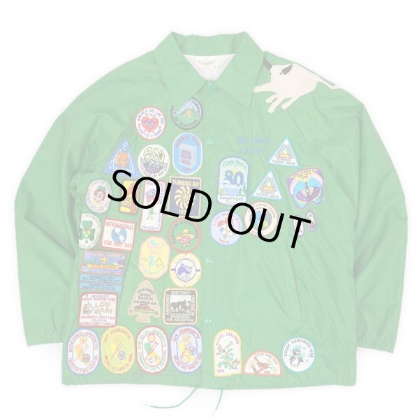 画像1: 70's AUBURN ナイロンコーチジャケット “MADE IN USA / Patch Custom” (1)