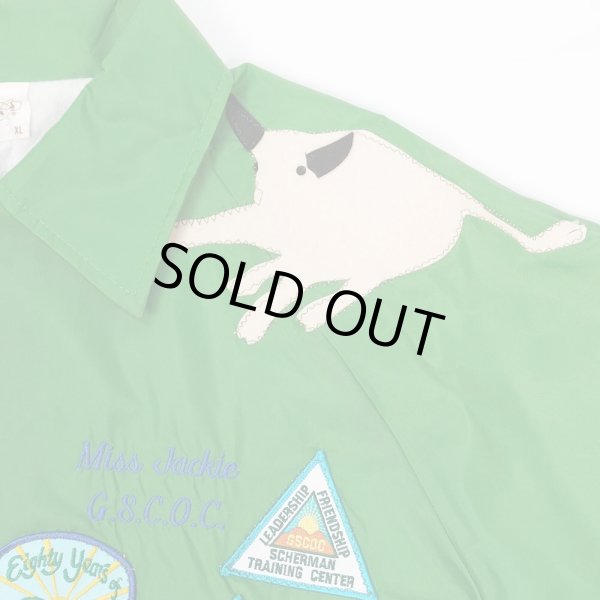 画像4: 70's AUBURN ナイロンコーチジャケット “MADE IN USA / Patch Custom” (4)