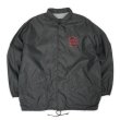 画像1: 90's Dunbrooke ナイロンコーチジャケット "BLACK / MADE IN USA" (1)