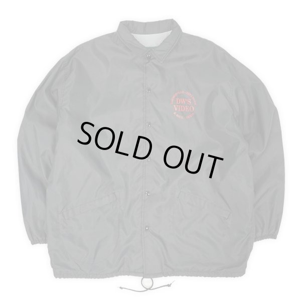 画像1: 90's Dunbrooke ナイロンコーチジャケット "BLACK / MADE IN USA" (1)