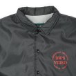 画像3: 90's Dunbrooke ナイロンコーチジャケット "BLACK / MADE IN USA" (3)