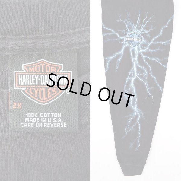 画像3: 90-00's HARLEY DAVIDSON L/S Tシャツ “MADE IN USA” (3)