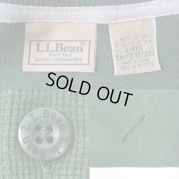 画像2: 00's L.L.Bean L/S ヘンリーネックサーマル (2)