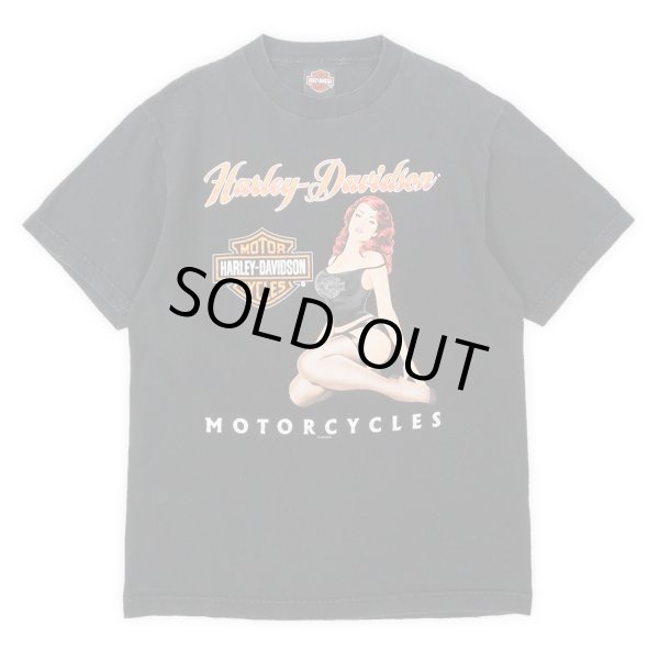 画像1: 00's HARLEY-DAVIDSON 両面プリントTシャツ (1)