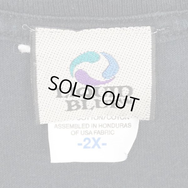 画像3: 00's LIQUID BLUE オールオーバープリントTシャツ "CATS SUCK BULLDOG" (3)