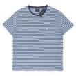 画像1: 00's Polo Ralph Lauren ボーダー ポケットTシャツ "BLUE×NAVY / DEADSTOCK" (1)
